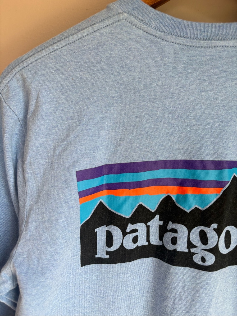 Patagonia Long Sleeve Medium Weight Long Sleeve T-Shirt Blue Size Small - Picture 2 of 6